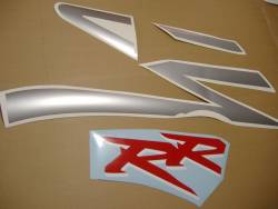 Honda 954RR 2002 Fireblade silver full decals kit