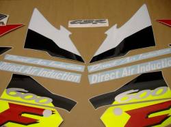 Honda CBR 600 F3 1996 white labels graphics