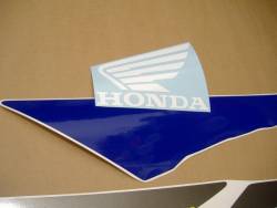 Honda CBR 600F F3 1996 blue adhesives set
