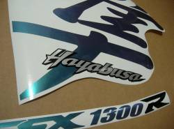 Suzuki Hayabusa gsx1300r 1999 chameleon kanji decals set