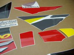 Honda 600 F3 1995 grey stickers set