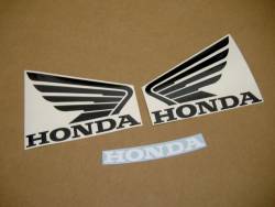 Honda 600 F4 2001 yellow full decals kit