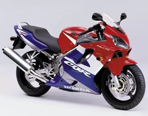 Honda cbr 600 F4 2001 red restoration decals 
