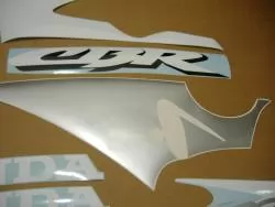 Honda 600 F4 2001 red complete sticker kit