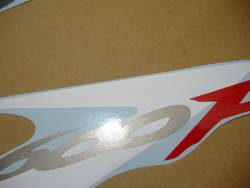 Honda CBR 600 F4 2002 red stickers kit