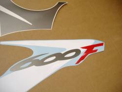 Honda CBR 600F F4 2002 red decals