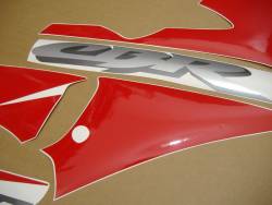 Honda 600 F4 2003 silver full decals kit