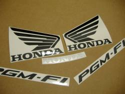Honda 600F F4 2003 silver logo graphics