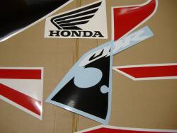 Honda 954RR 2002 Fireblade red labels graphics