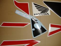 Honda 954RR 2002 Fireblade SC50 red decal set