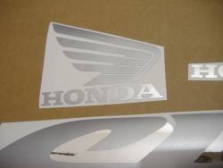 Honda 600 F4 2004 black graphics set