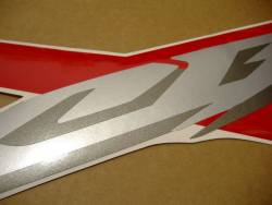 Honda 600 F4 2006 red full decals kit