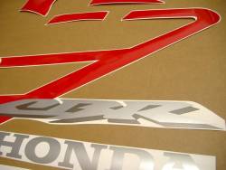 Honda CBR 600 F4 2006 red decals kit 