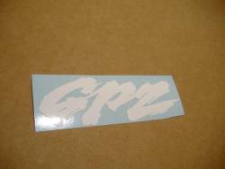 Kawasaki GPZ 500S 2000 black green stickers