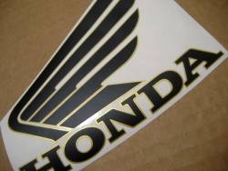 Honda 600F 2013 Hornet blue logo graphics