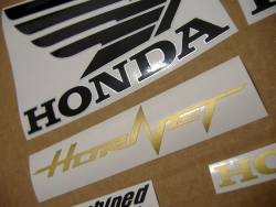 Honda CB 600F 2012 Hornet yellow decals kit