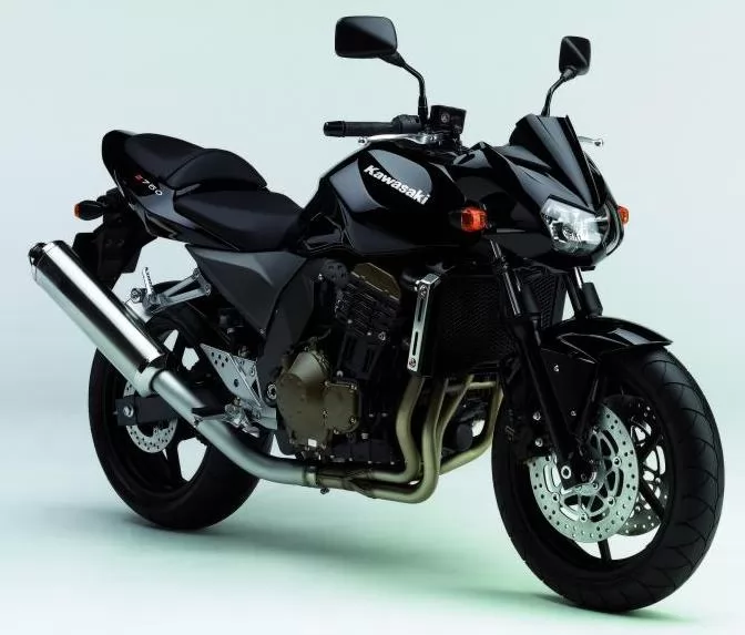 Kawasaki Z 750 2005 black decals