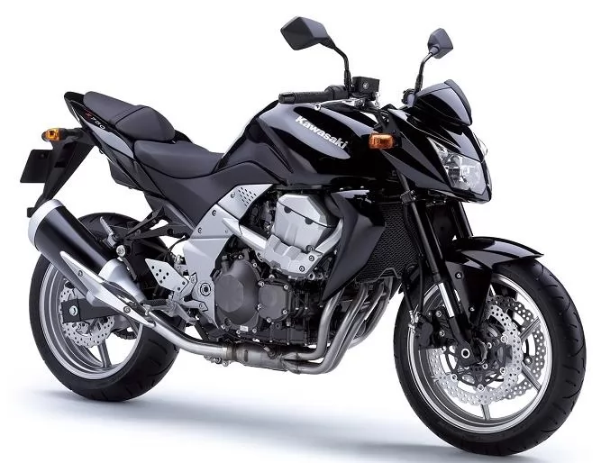 Kawasaki Z 750 2007 black stickers kit