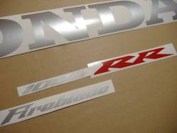 Honda 1000RR 2004 SC57 black adhesives set