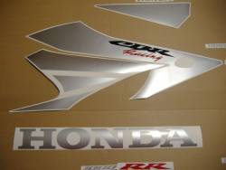Honda 1000RR 2004 Fireblade black stickers set