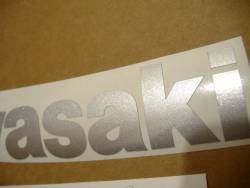 Kawasaki ZX 6R 2010 black labels graphics