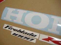 Honda CBR 1000RR 2004 Fireblade stickers kit