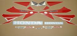 Honda 1000RR 2004 Fireblade white labels graphics