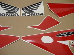 Honda 1000RR 2004 Fireblade red decal set