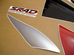 Suzuki GSX-R 750 SRAD red logo graphics