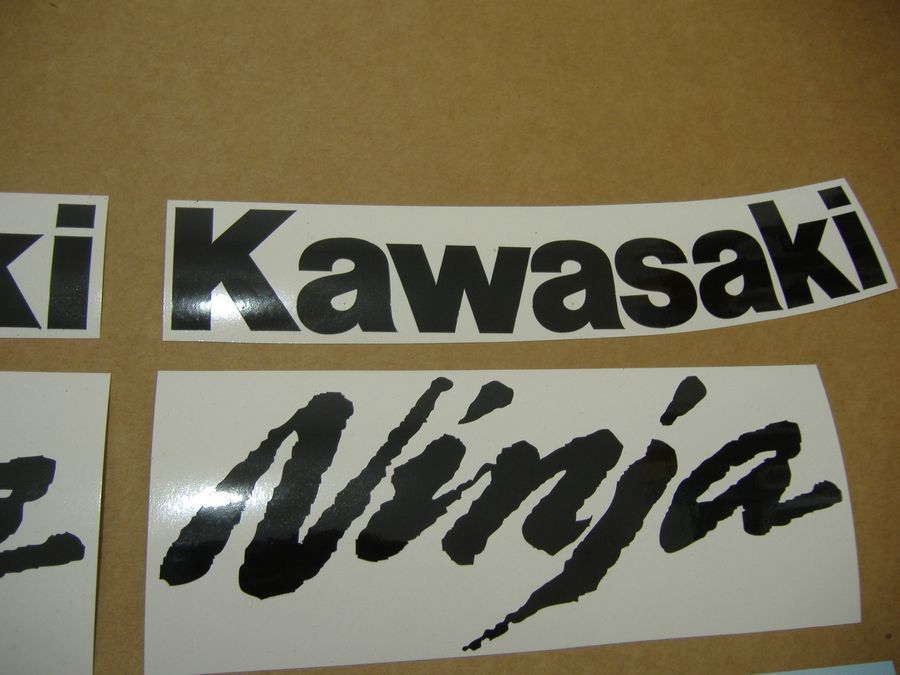 KAWASAKI ZX-6R 2007 - ORANGE VERSION STICKER SET