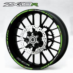 wheel rim stripes decals stickers kawasaki ninja zx6r zx10r zx12r