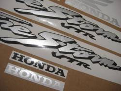 Honda VTR 1000F 2002 blue stickers kit