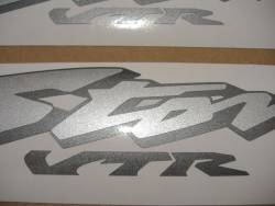 Honda VTR 1000F 2003 matte black labels graphics