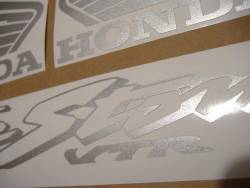 Honda VTR 1000F 2004 blue labels graphics