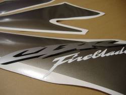 Honda CBR 1000RR 2007 SC57 black logo graphics