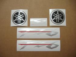 Yamaha FZ6 S2 2007 white decals kit 