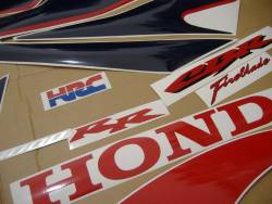 Honda 1000RR 2007 Fireblade SC57 HRC stickers