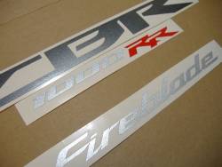 Honda CBR 1000rr 2008 Fireblade stickers