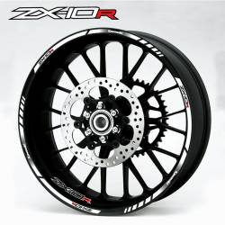 wheel rim stripes decals stickers kawasaki ninja zxr racing zx-10r