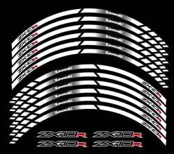 wheel rim stripes decals stickers kawasaki ninja zx6r zx10r zx12r