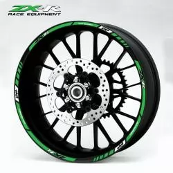 wheel rim stripes decals stickers kawasaki ninja zxr racing zx9r zx7r