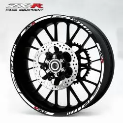 wheel rim stripes decals stickers kawasaki ninja zxr racing zx9r zx7r