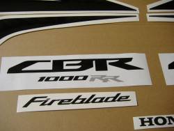 Honda CBR 1000RR 2008 Fireblade stickers kit