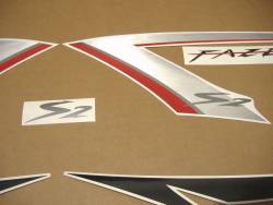 Yamaha FZ6 S2 2008 silver adhesives set