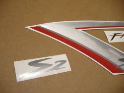 Yamaha FZ6 2008 Fazer silver logo graphics