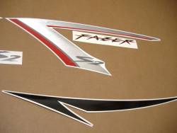 Yamaha FZ6 S2 2008 Fazer silver decals