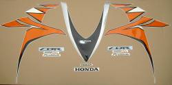 Honda 1000RR 2010 SC59 orange adhesives set