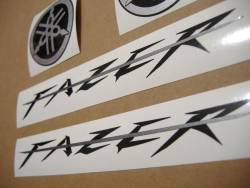 Yamaha FZ6 2006 Fazer red logo graphics