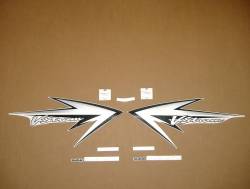 Suzuki 650 2010 V-strom brown logo emblems set