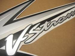 Suzuki DL 650 K10 V-strom brown logo graphics